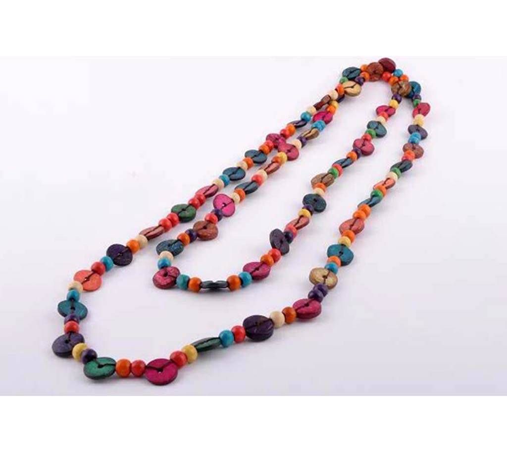 boishakhi wood necklace 