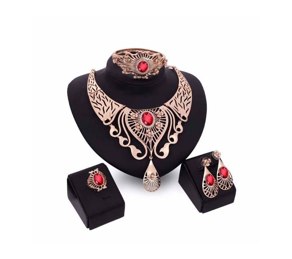 Gold Plated Complete Jewelry Set