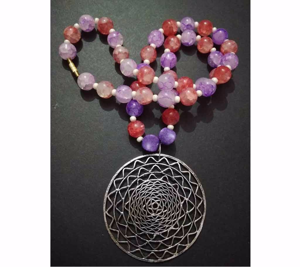 Multi Color Marble Stone Settings Pendent