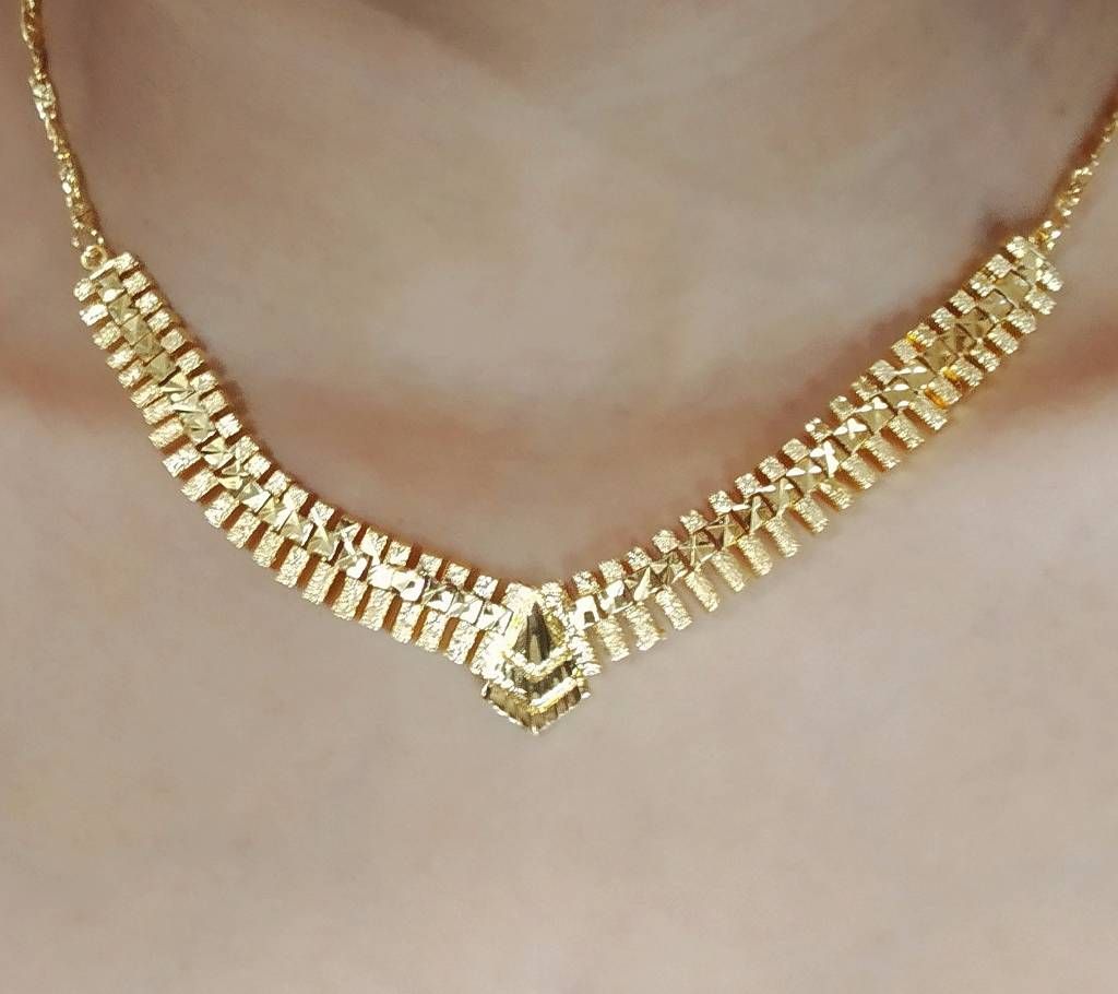 Pure Gold Plated Necklace