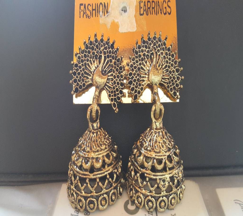 Peacock Jhumka
