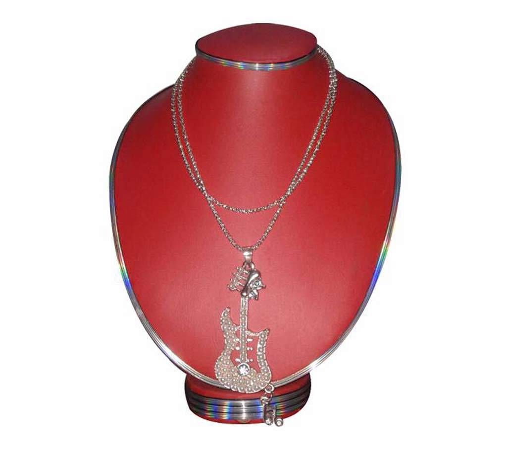 Guiter shaped pendant