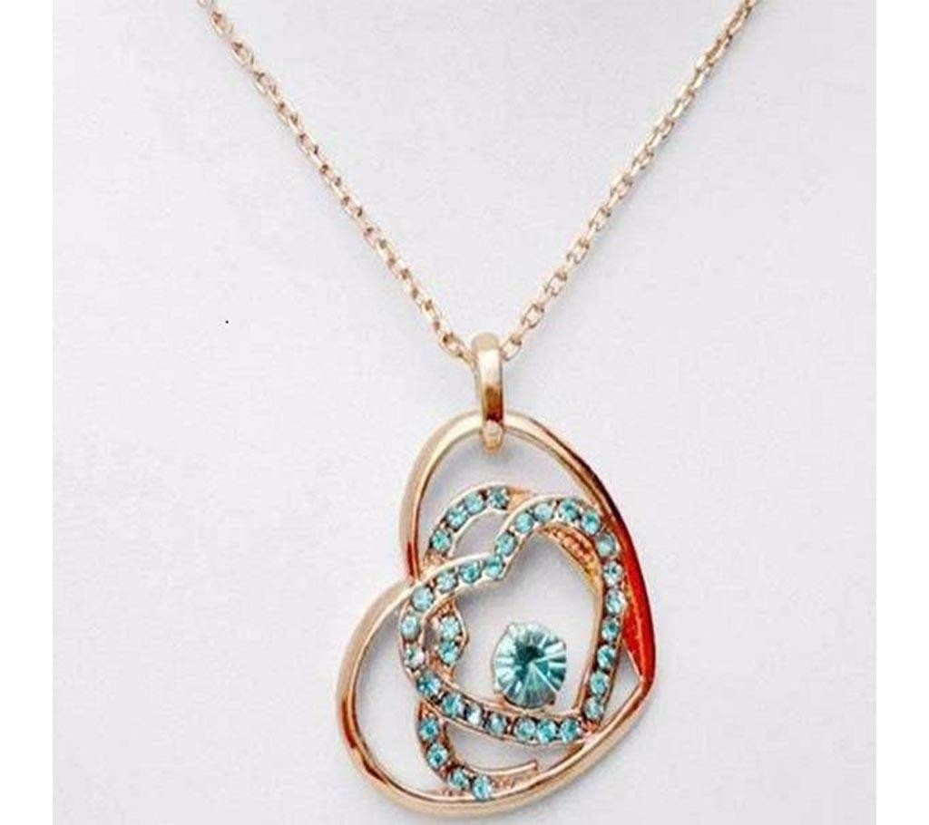 Heart Shape Pendant (Golden)