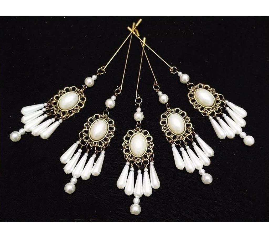Antique Pearl Setting Hijab Pin