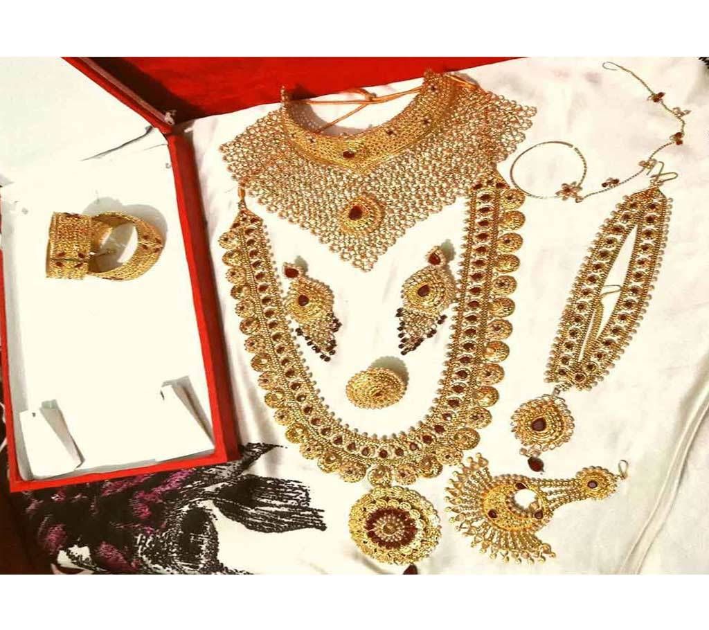 Gold plated Full bridal set