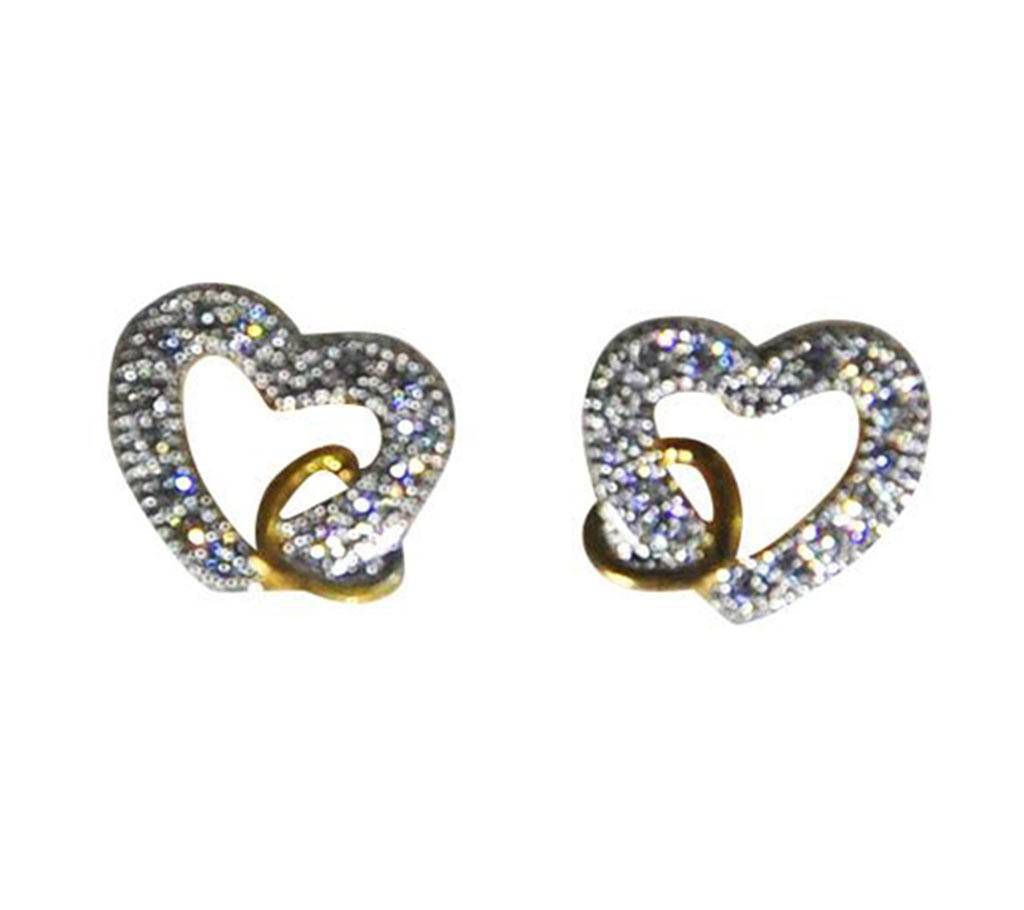 love shaped Indian ear ring 
