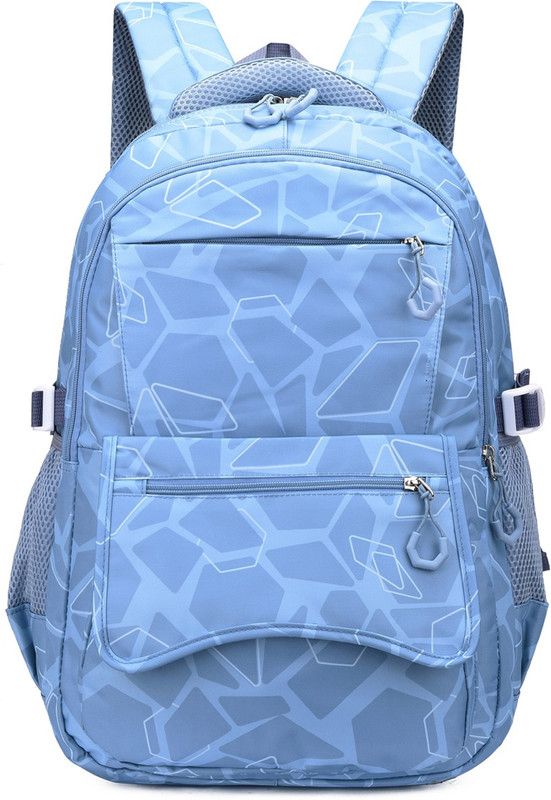 Tinytot SB134_02 School College Travel Bag with Pencil Pouch 2nd Standard onward Waterproof School Bag  (Blue, 30 L)