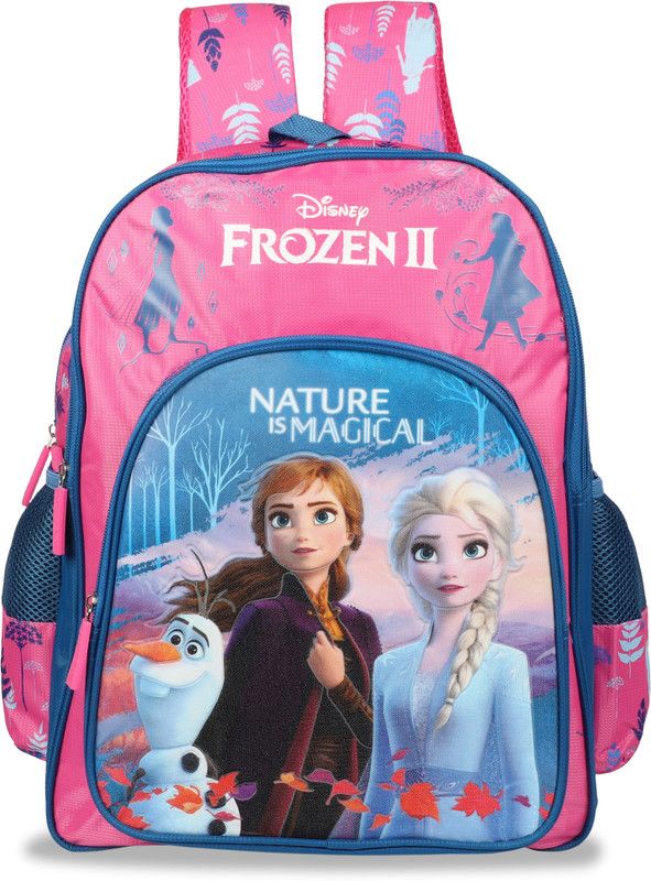 FROZEN 2 Nature is Magical (Secondary 3rd Std Plus) School Bag  (Multicolor, 18 inch)