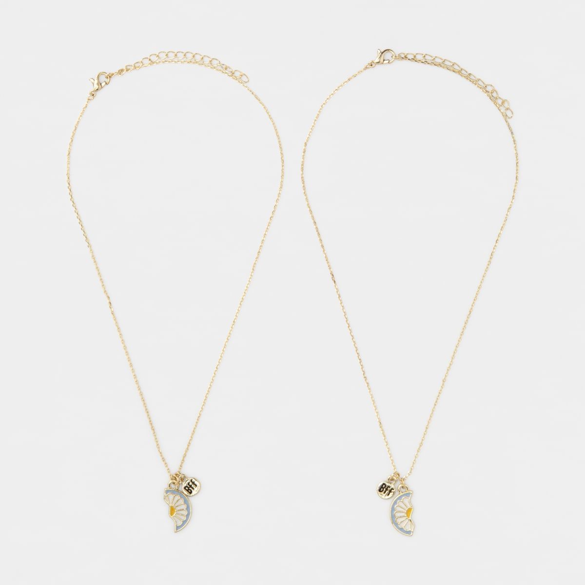 2 Pack BFF Necklace - Daisy