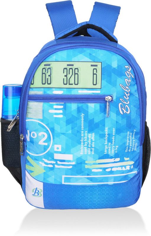 Large 36 L Laptop Backpack Digital printed casual backpack 36L  (Blue)
