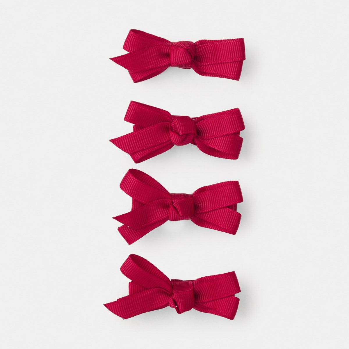 4 Pack Back to School Clips - Red