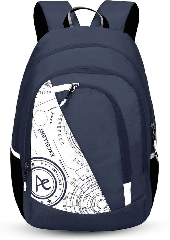 Medium 30 L Laptop Backpack Unisex 18 inch 30 L Casual Waterproof Laptop/Travel/Office/School/College/Business Bag/Backpack  (Grey, Black)