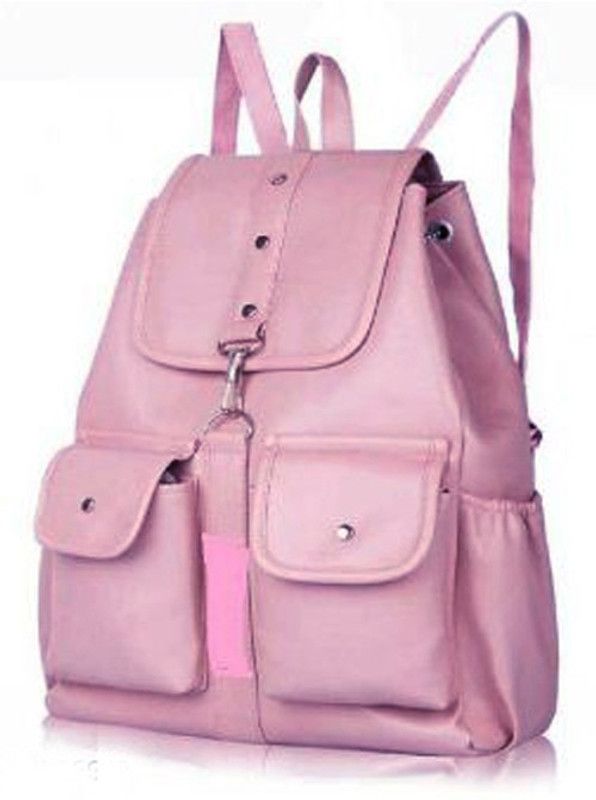 Student Backpack School Bag for Girls Travel Bag Collage 20 L No Backpack  (Pink)