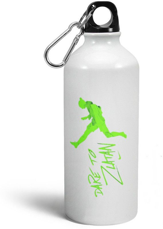 Tee Mafia Zaltan Ibrahimovic BEST WISHES Football 600 ml Water Bottle  (Set of 1, White)