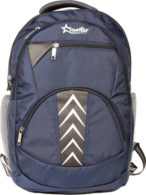 Sanstar LETH Waterproof School Bag  (Dark Blue, 32 L)