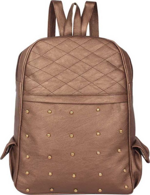 Backpack For School 10 L Backpack  (Brown)