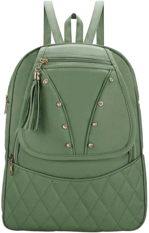 Small 6 L Laptop Backpack Small 6 L Backpack Attractive Women's & Girls College and Traveling Backpack  (Black)