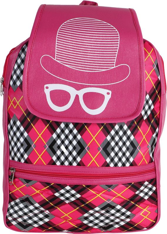 3SIX5 PINK CAP Backpack  (Pink, 5 L)