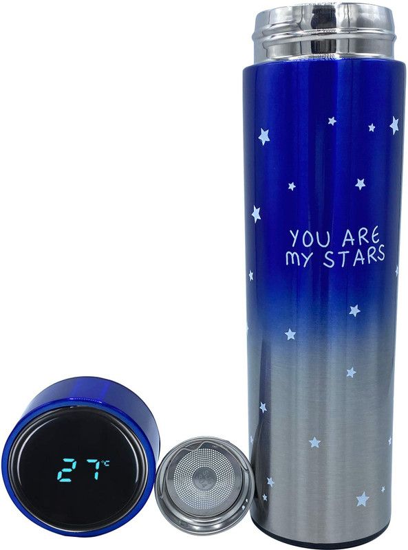 Kids Kraft Temp Bottle 500 ml  (Blue)