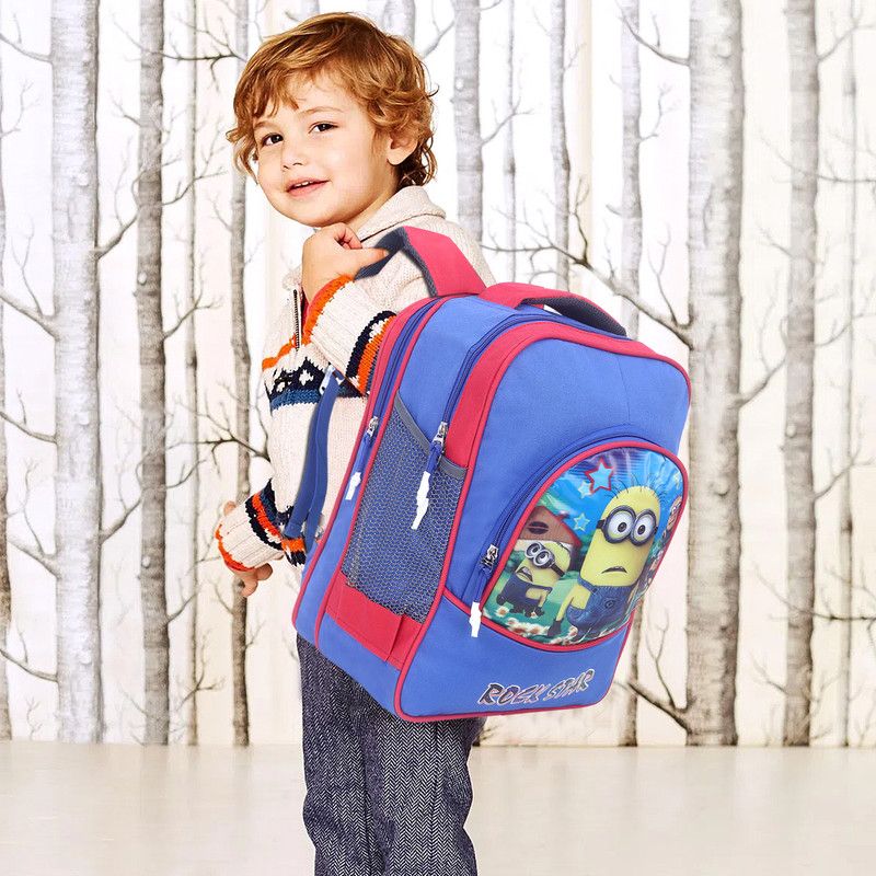 sapna CHOTU-BIG Waterproof School Bag  (Blue, 28 L)