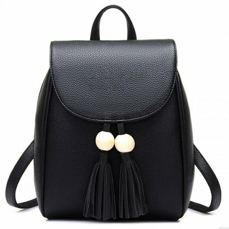 Small 3 L Backpack Cute Backpack for Girls  (Black)