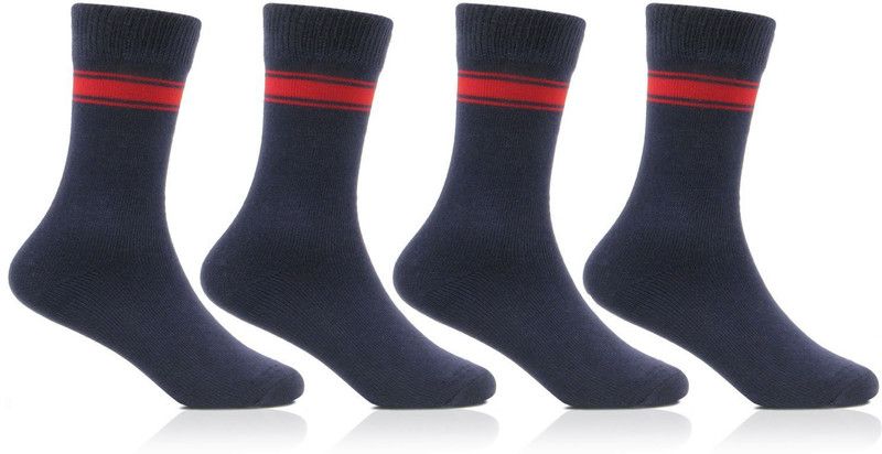 BODYSENSE Blue, Red Uniform Sock  (Chandigarh, New Delhi, Mumbai, Hyderabad, Chennai, Jaipur, Kolkata)