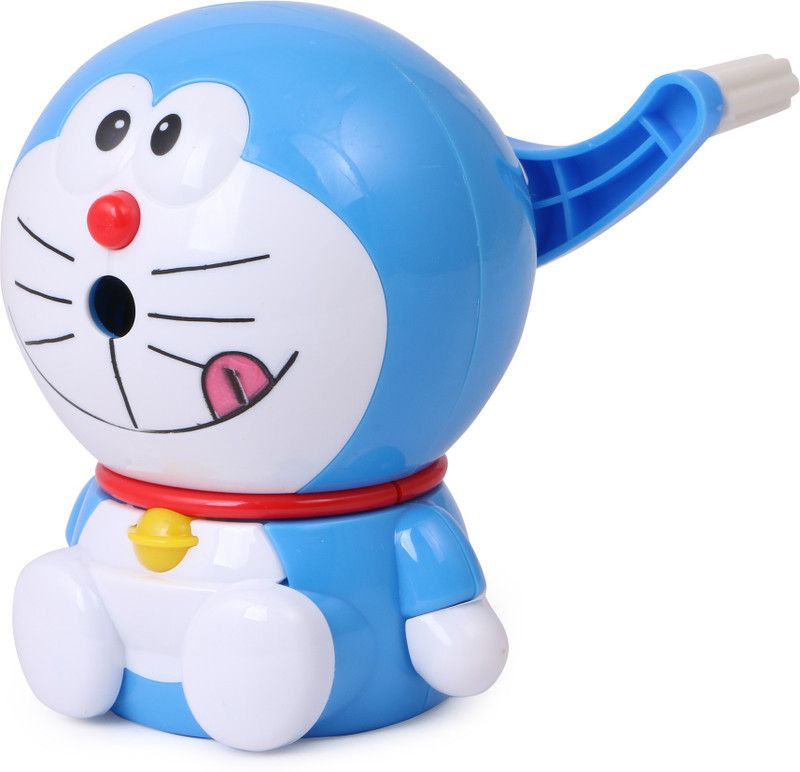 Tgdepot Blue Doraemon Table Sharpener Single Pencil Sharpeners  (Set of 1, Blue)