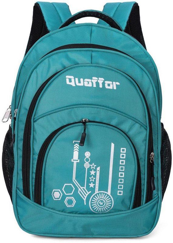Quaffor Ronak (greensky) laptop backpack expandable up to 15.6 inch Waterproof Backpack  (Green, 58 L)