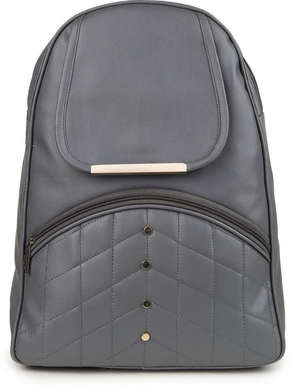 Small 5 L Backpack LUXURY GREY BAG FOR GIRLS  (Grey)