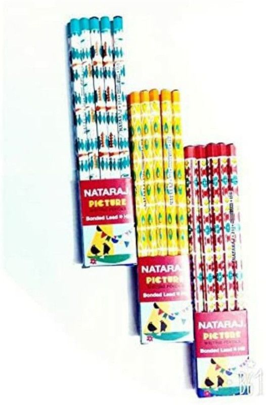 Sharda Stationers Natraj Picture (Pack of 10) Pencil  (Multicolor)