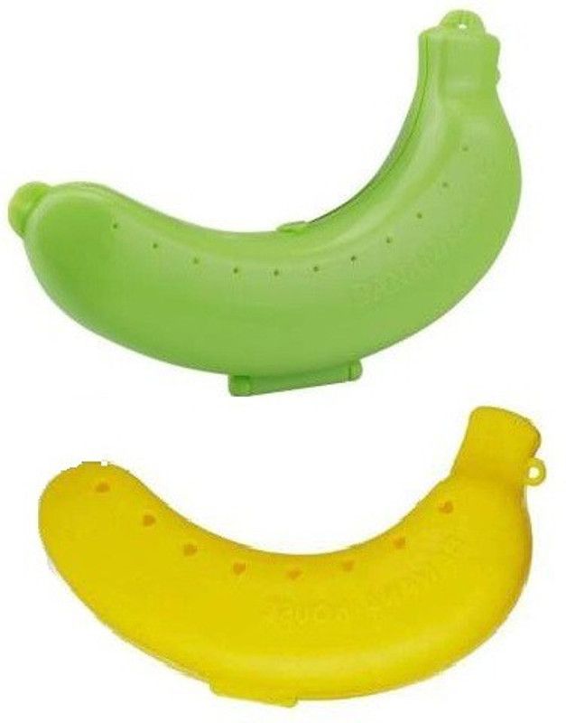 MOREL UNIQUE BANANA CASE FOR KIDS AND OFFICE GOERS 2 CONTAINERS LUNCH BOX, 2 CONTAINERS LUNCH BOX 2 Containers Lunch Box  (200 ml)
