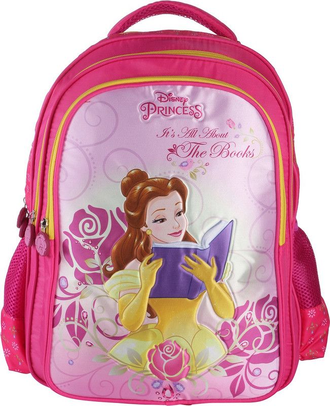 Small 10 L Backpack PRINCESS ALL ABOUT BOOKS 14 BACK PACK  (Multicolor)