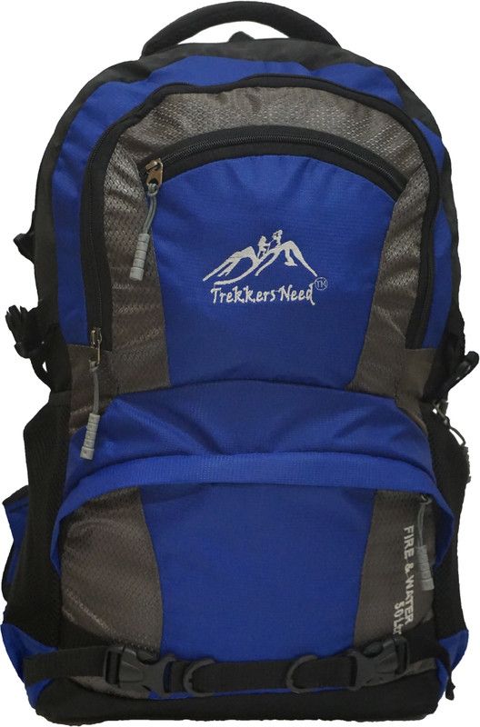 Large 50 L Laptop Backpack Rock & Air Trekking Bagpack (50L)  (Blue, Black)