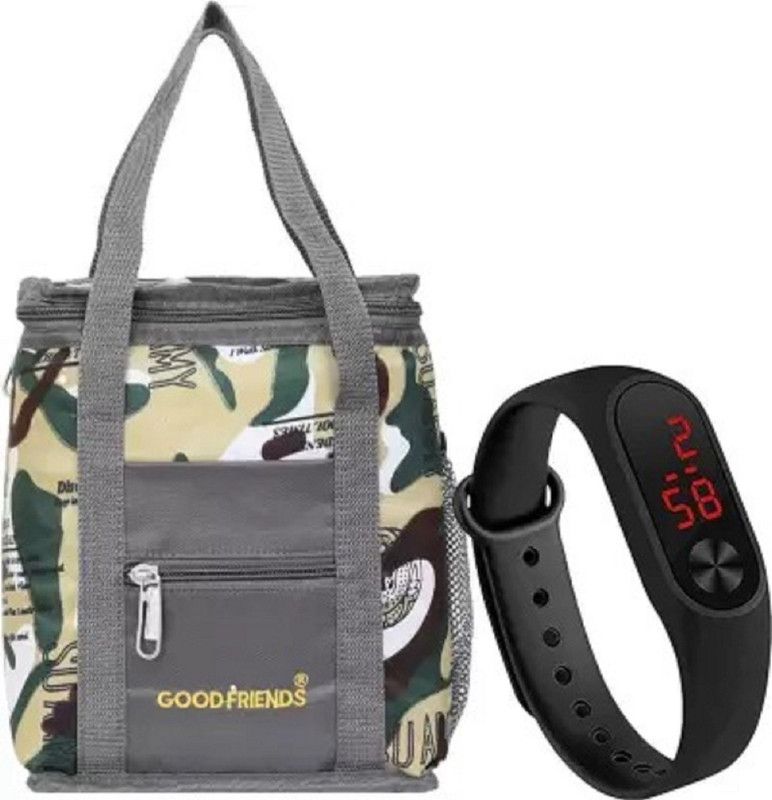 SPORT COLLECTION Travel Lunch / Tiffin / School Office Picnic Bag / Watch Waterproof Lunch Bag  (Multicolor, 4 L)