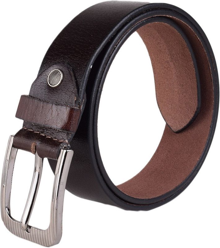 Boys Casual Brown Genuine Leather Belt