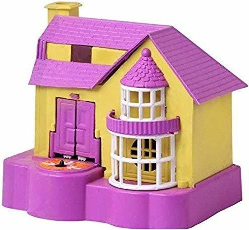 Drip Puppy House Piggy Bank | Stealing Dog Coin House | Coin Box for Kids Coin Bank  (Pink)