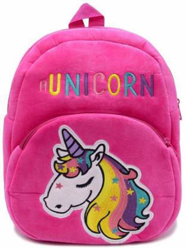 Small 8 L Backpack Cartoon School Bags For Kids  (Pink)