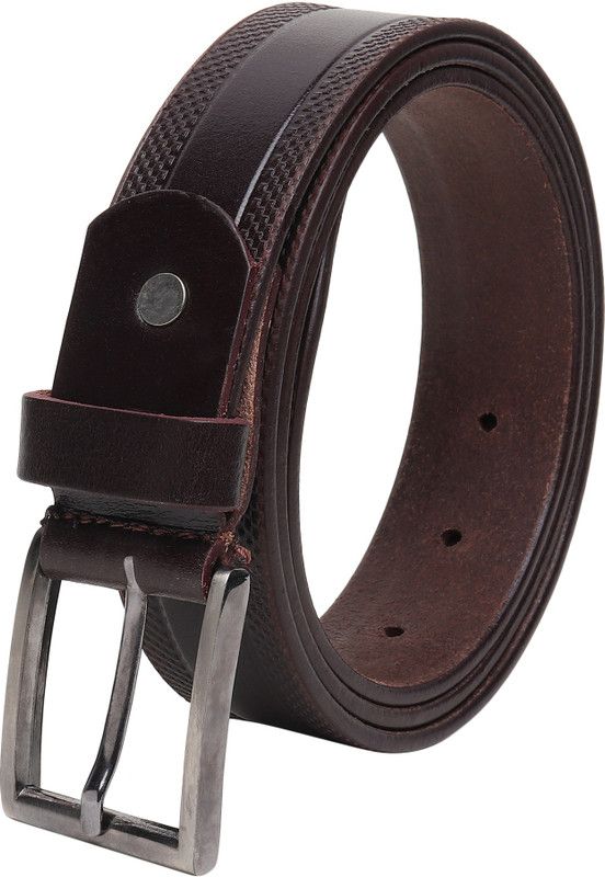Boys Casual, Party, Formal Brown Genuine Leather Belt