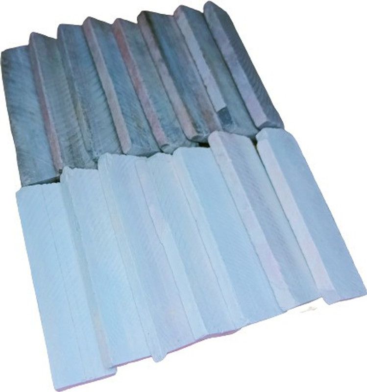Brighty 1kg slate black and white soft thick mix chips Billards Chalk box  (20 Sticks)