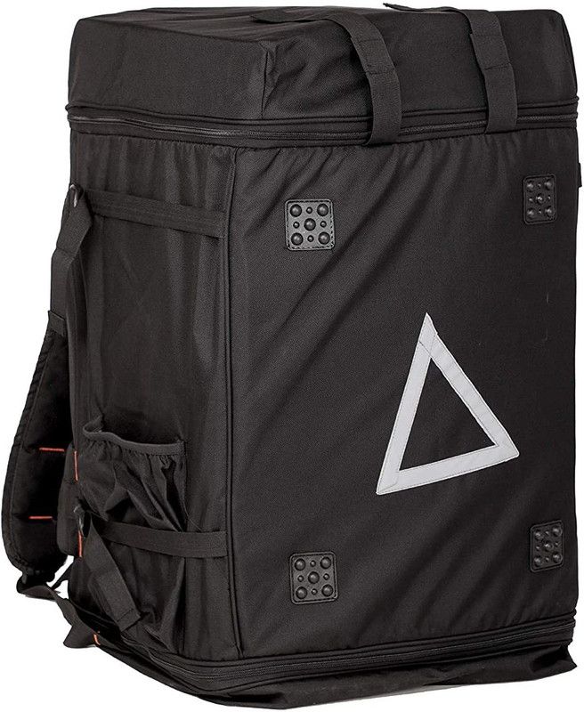 Quaffor Thermal insulated black ecommerce/logistics/ekart/courier backpack 90 Liters Waterproof Backpack  (Black, 90 L)