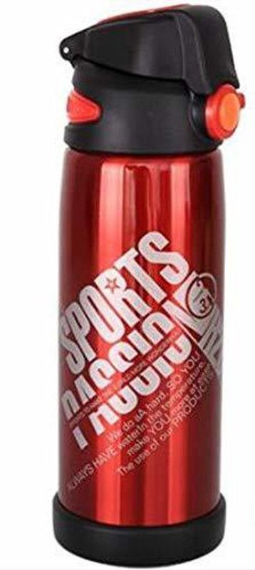 Ever Mall Water Bottle 800 ml Water Bottle  (Set of 1, Red, Black)