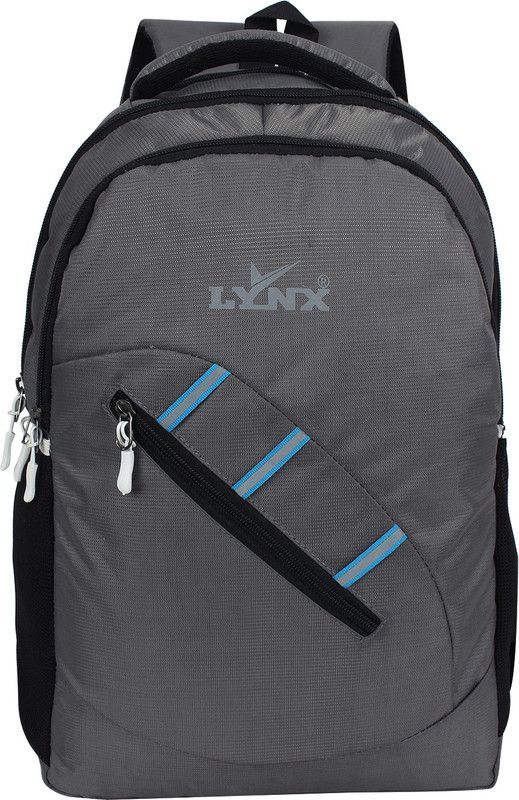 Lynx Casual Bag Waterproof Backpack  (Grey, 29 L)