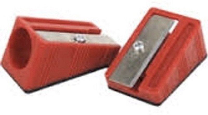 Laxmi Ganesh Billiard LGB SNOOKER N POOL TIP SHARPNER ( 2PCS ) ALL PURPOSE Sharpeners  (Set of 1, Red)