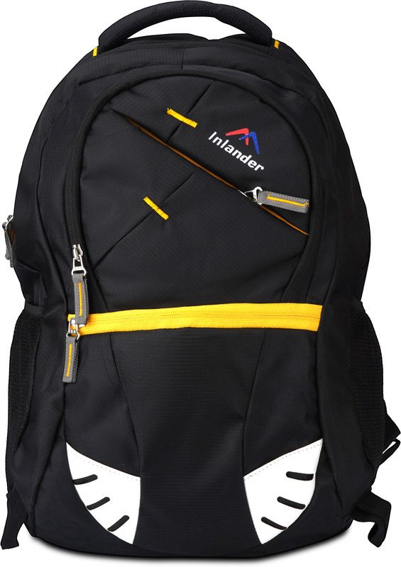 Large 35 L Laptop Backpack 35L laptop backpack bag for boys/girls school college office with 1 yr warranty  (Black)