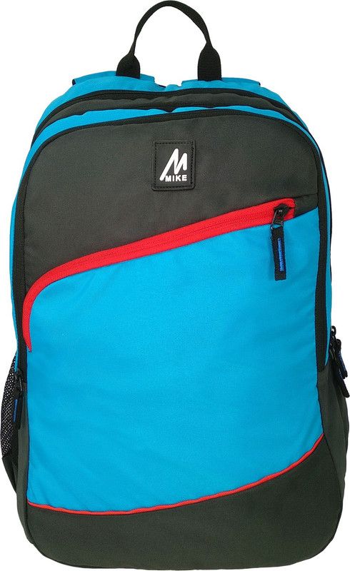 Small 20 L Backpack Campus Backpack - Light Blue & Black  (Multicolor)