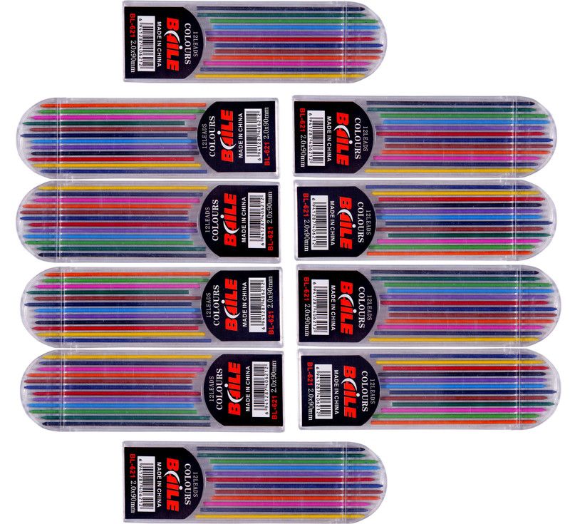 Asint leads Pencil  (Set of 10, Assorted color)