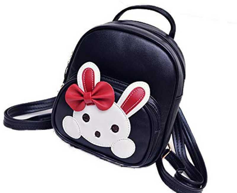 Small 6 L Backpack black-miki-pitthu  (Black)