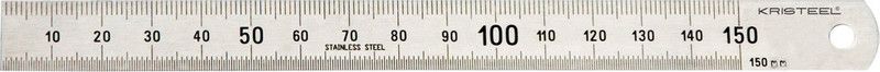 KRISTEEL Kristeel Flexible Metric Rule 600x20x0.50 Mm Ruler  (Set of 1, Steel)