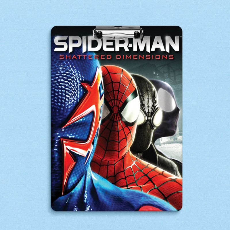 paper pebbles new look Spiderman Digital Reprint Clip Board Exam Pad (14x10 Inches)wood  (Set of 1, Multicolor)