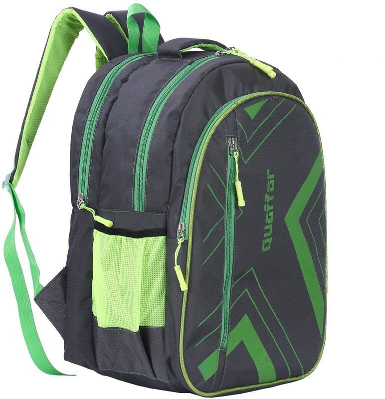Quaffor 25 L Laptop Bag for Laptop, School, Collage, Office Waterproof Backpack  (Green, 25 L)